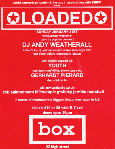 Andy Weatherall Poster